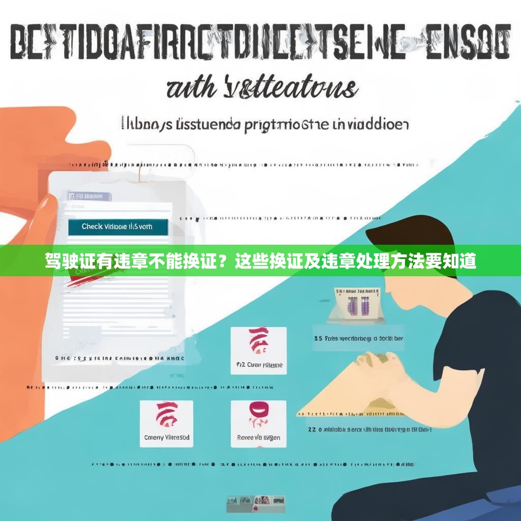 驾驶证有违章不能换证？这些换证及违章处理方法要知道