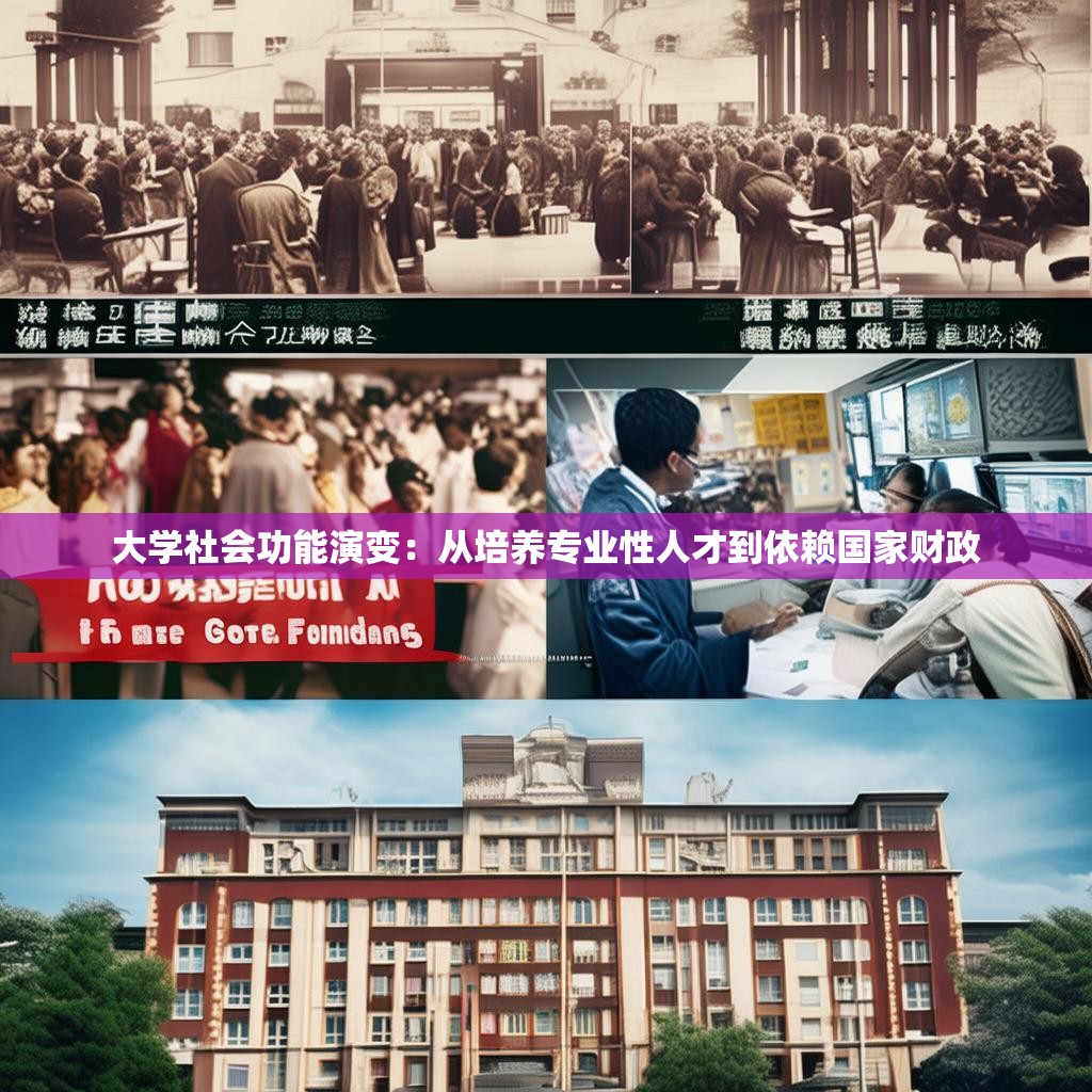 大学社会功能演变：从培养专业性人才到依赖国家财政