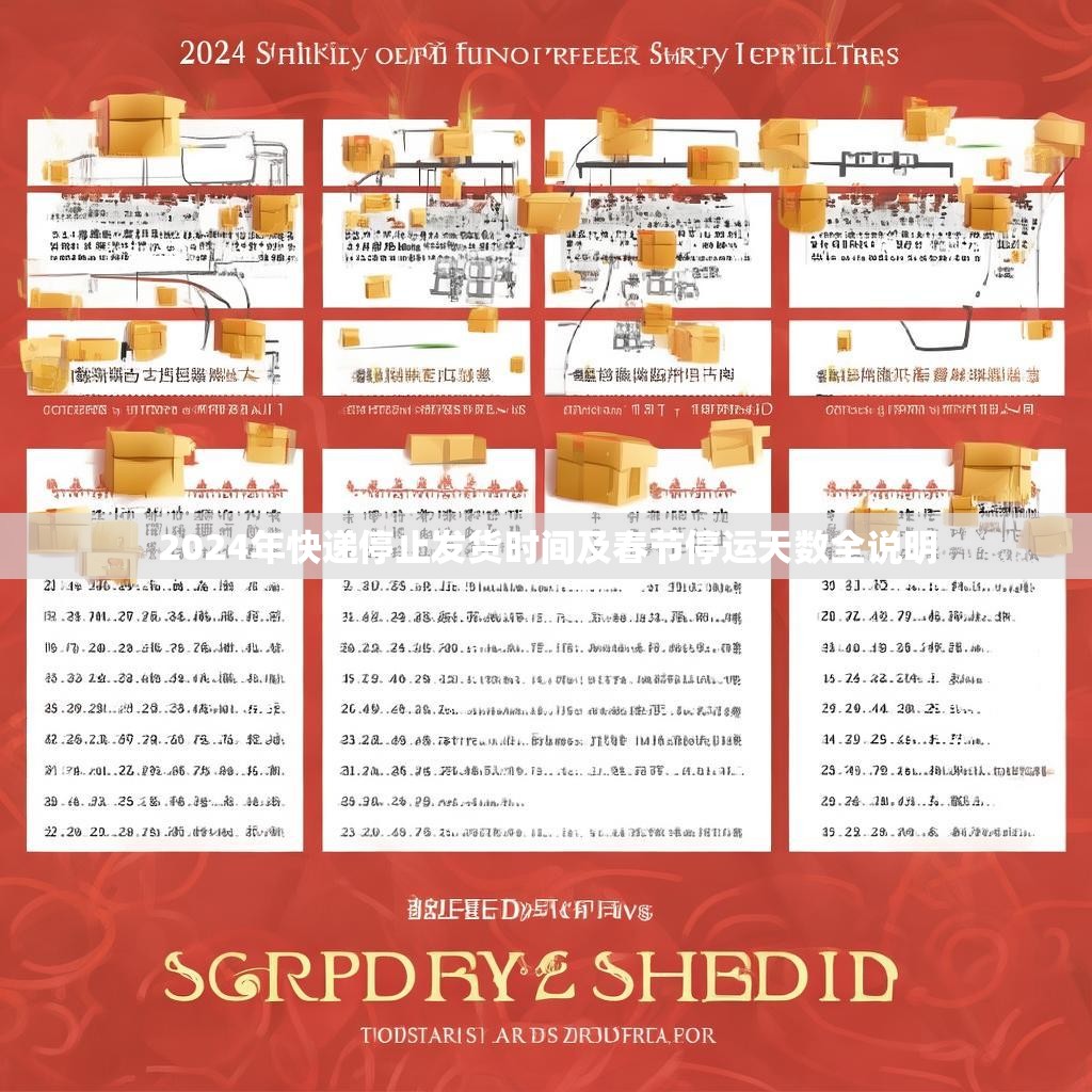 2024年快递停止发货时间及春节停运天数全说明