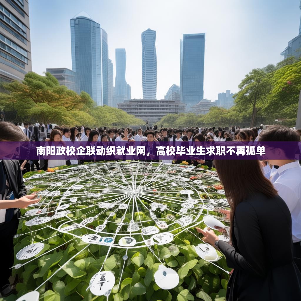 南阳政校企联动织就业网，高校毕业生求职不再孤单