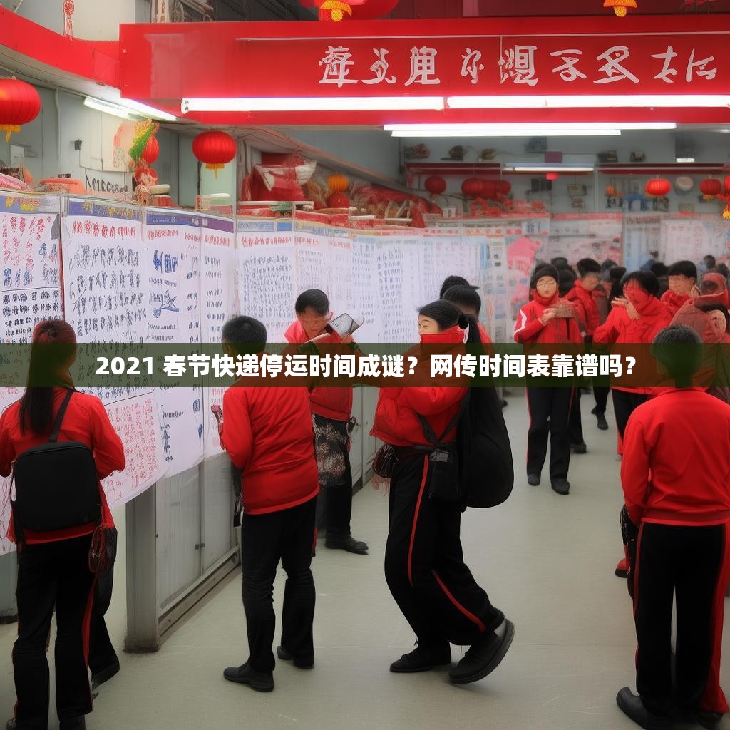 2021 春节快递停运时间成谜?网传时间表靠谱吗?