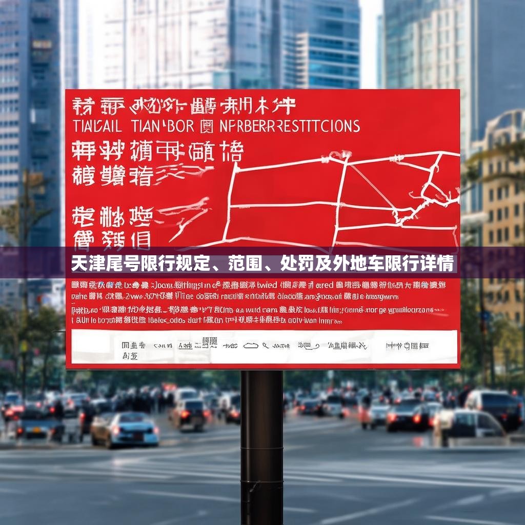 天津尾号限行规定、范围、处罚及外地车限行详情