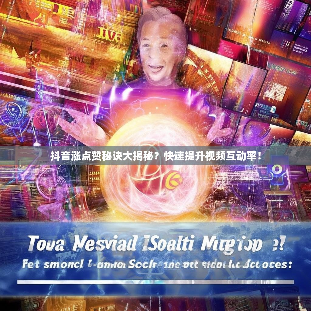 抖音涨点赞秘诀大揭秘?快速提升视频互动率!