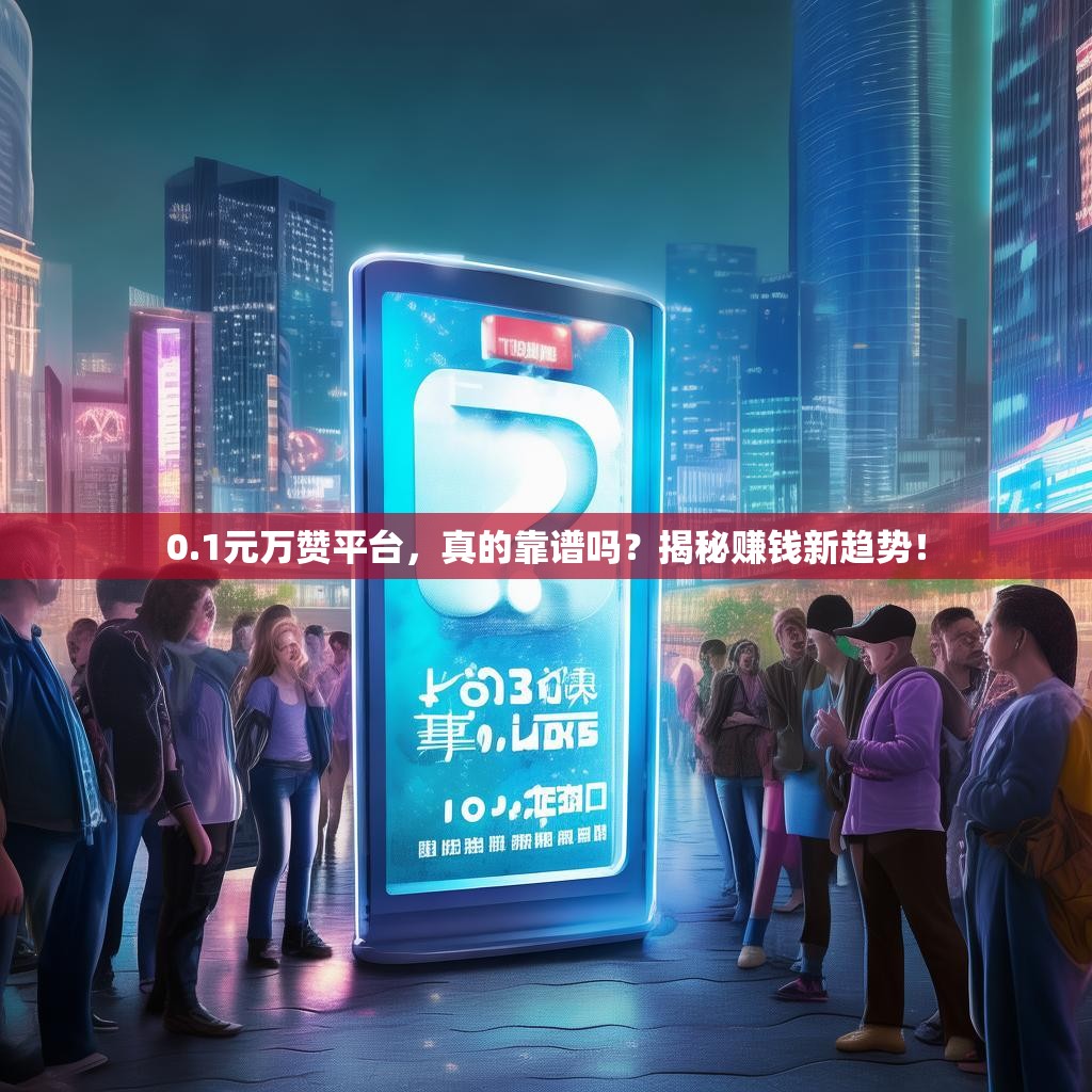 0.1元万赞平台,真的靠谱吗?揭秘赚钱新趋势!