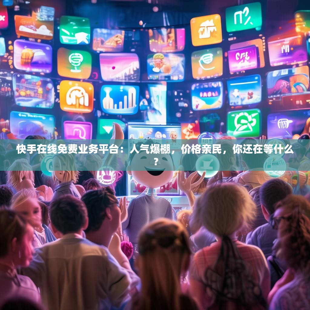 快手在线免费业务平台:人气爆棚,价格亲民,你还在等什么?