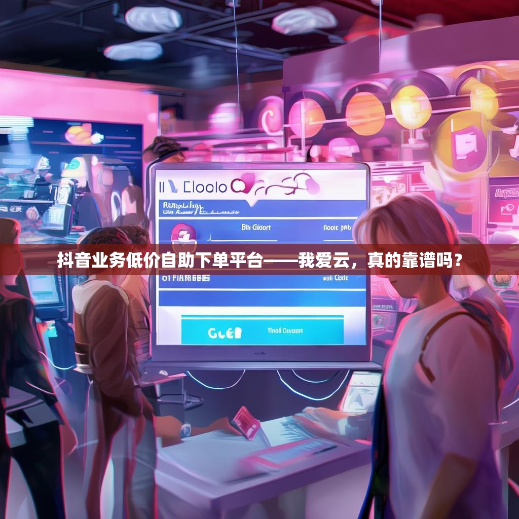 抖音业务低价自助下单平台——我爱云,真的靠谱吗?