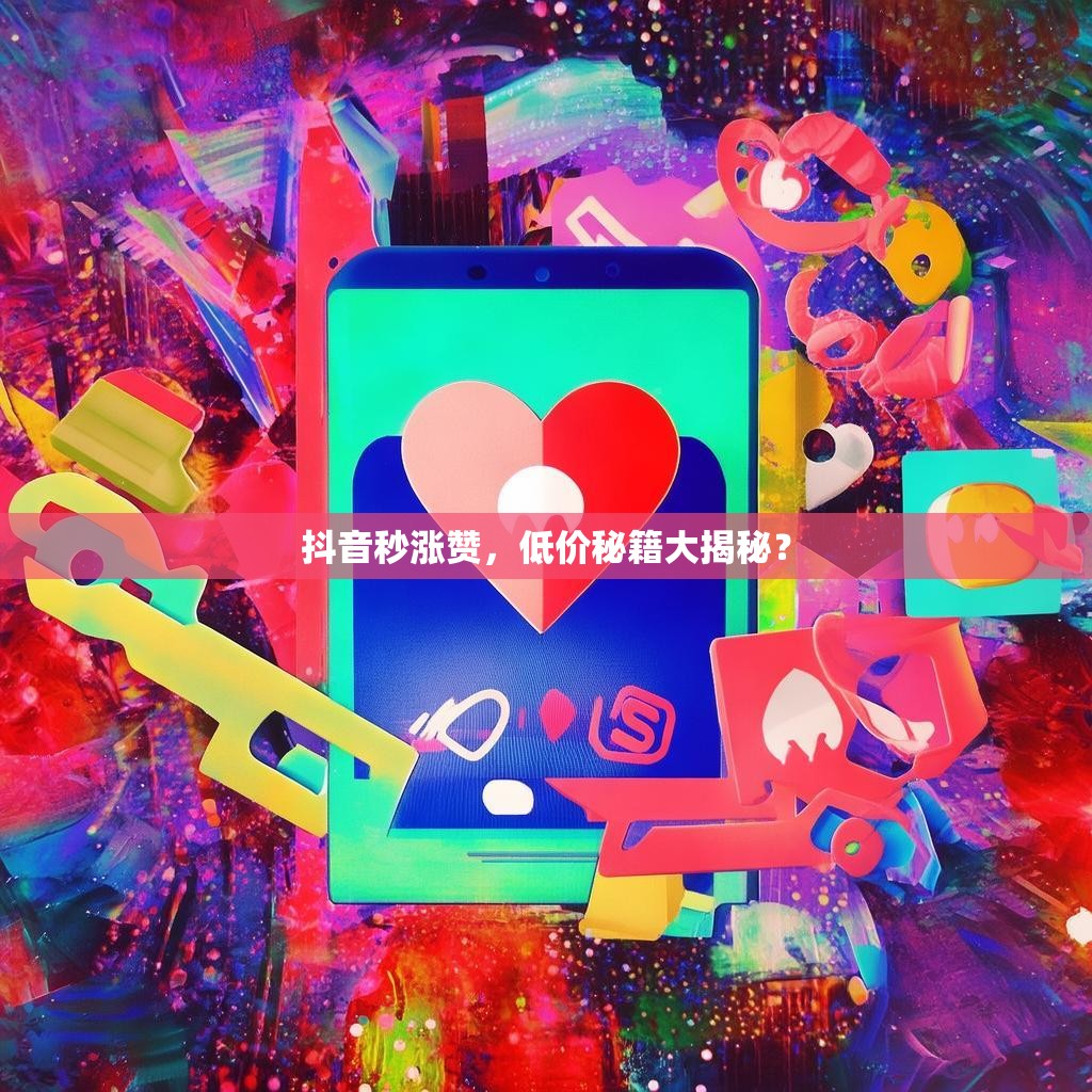 抖音秒涨赞,低价秘籍大揭秘?