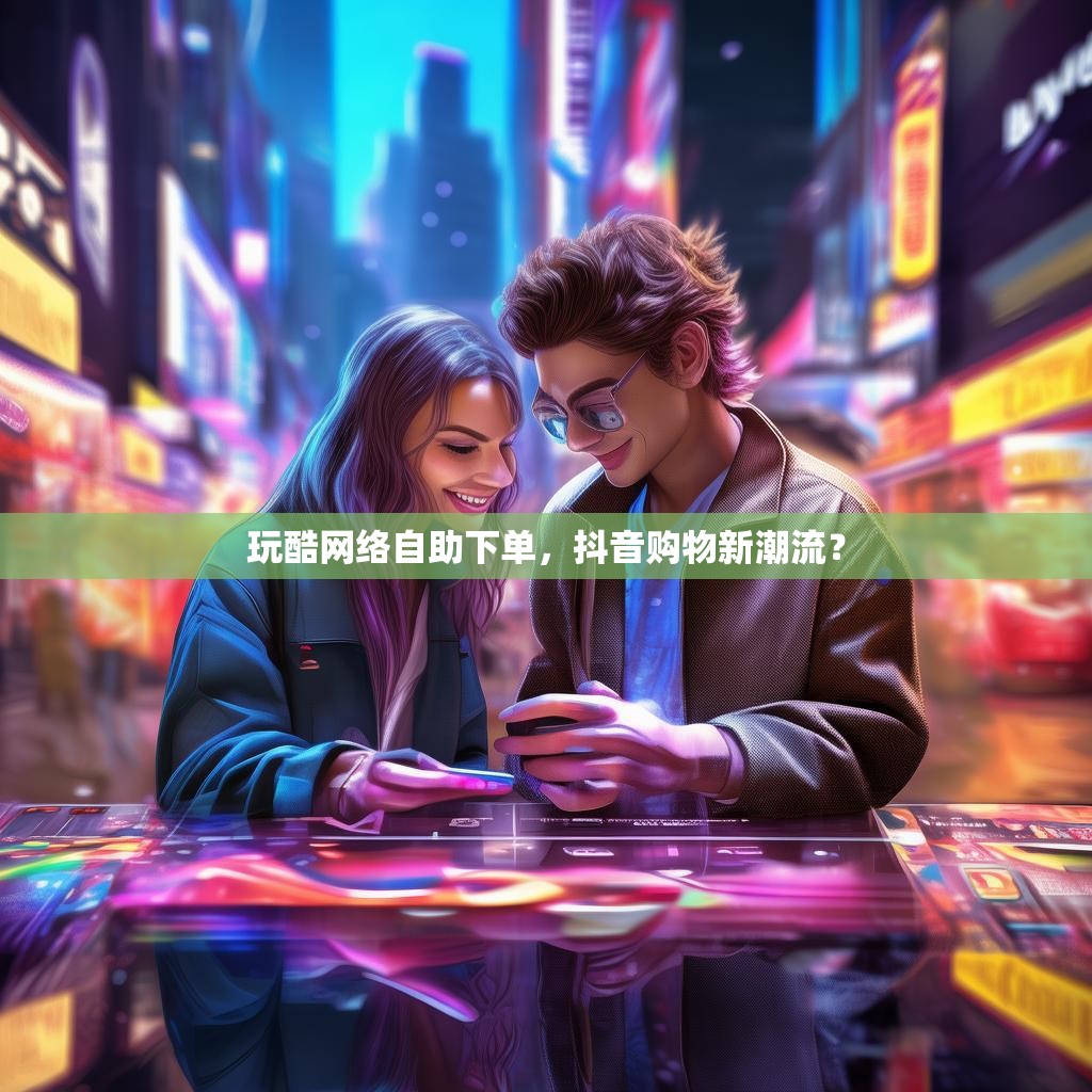 玩酷网络自助下单,抖音购物新潮流?