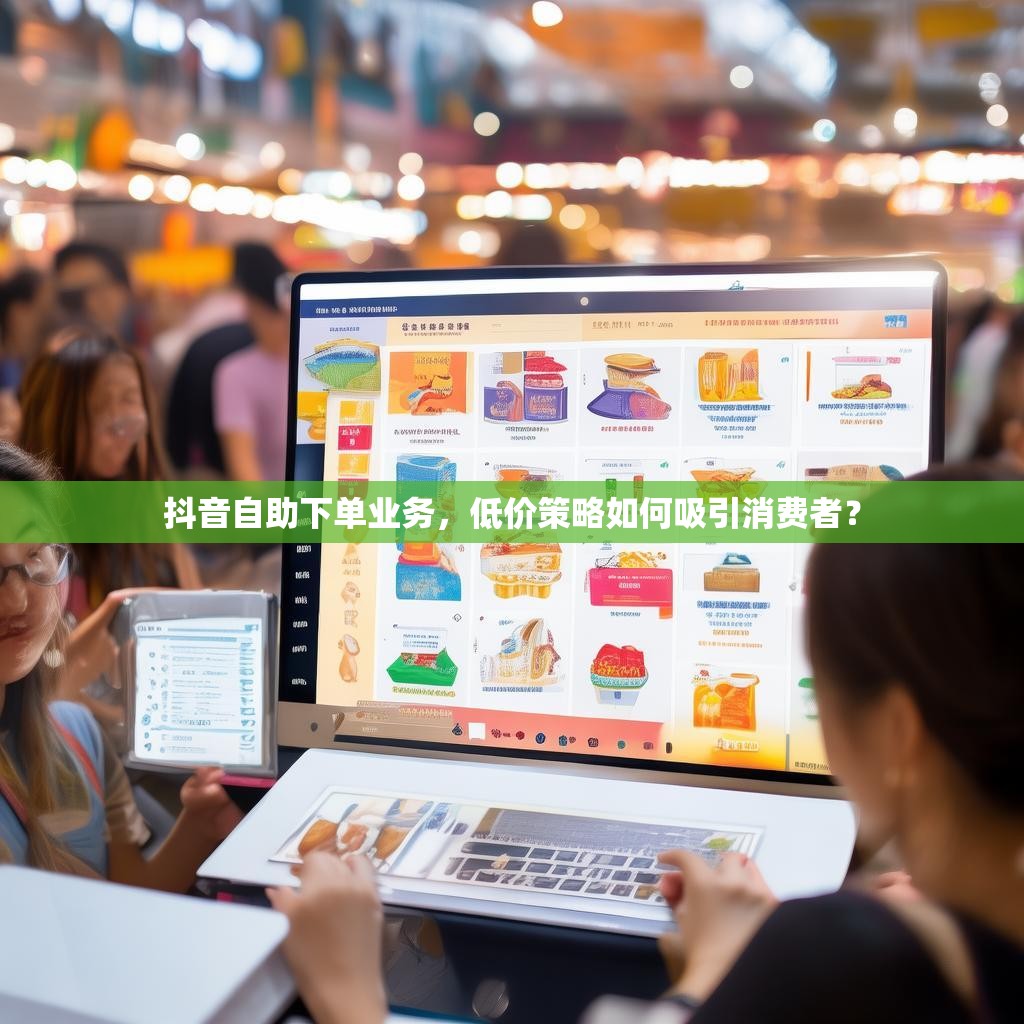 抖音自助下单业务,低价策略如何吸引消费者?