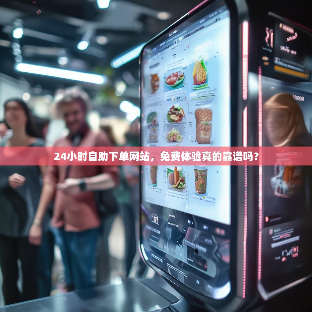 24小时自助下单网站,免费体验真的靠谱吗?