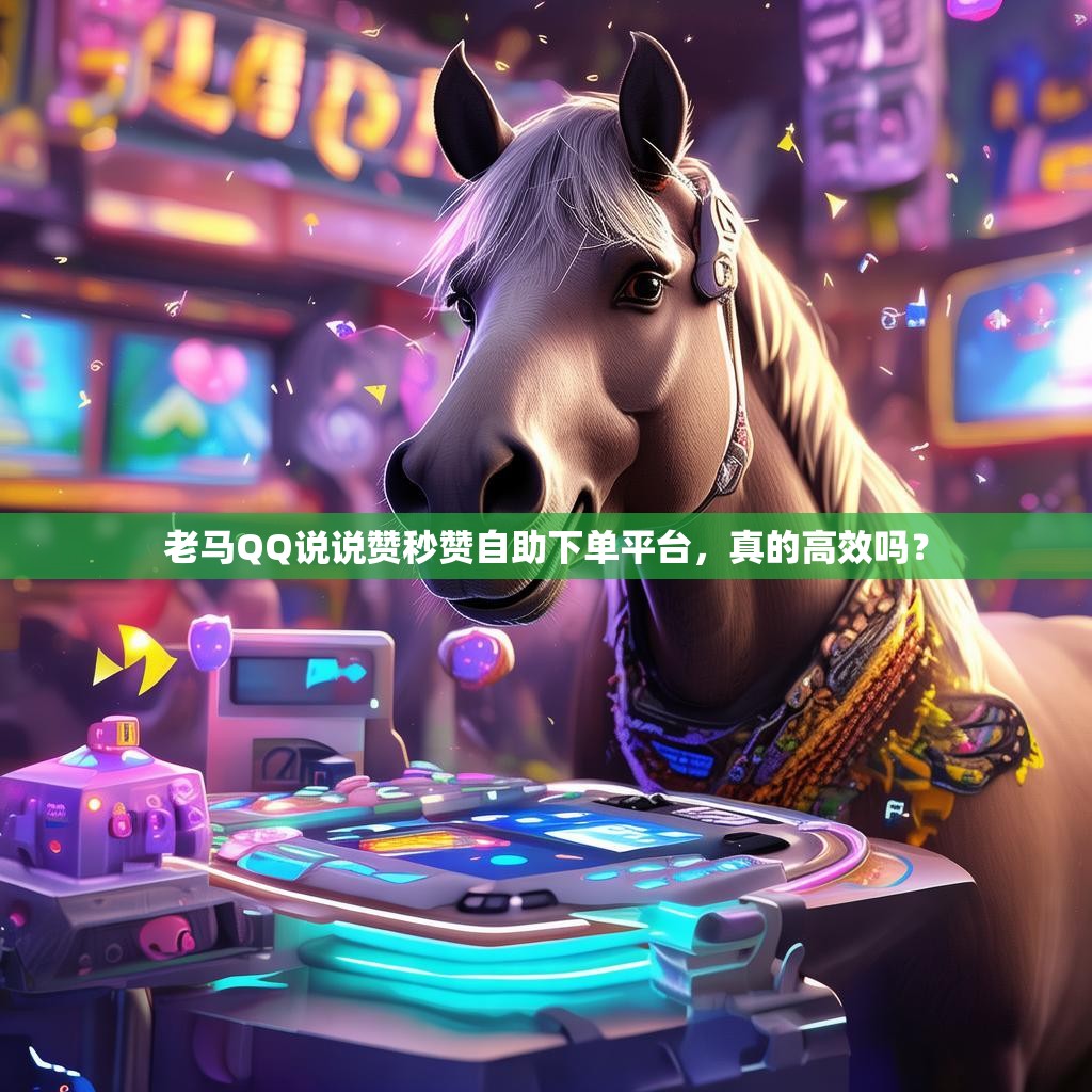 老马QQ说说赞秒赞自助下单平台,真的高效吗?