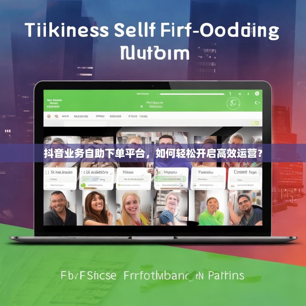 抖音业务自助下单平台,如何轻松开启高效运营?