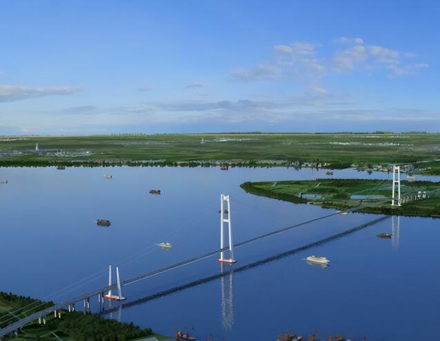 江苏张靖皋长江大桥规划建设，高速连接线亮点及难点看这里
