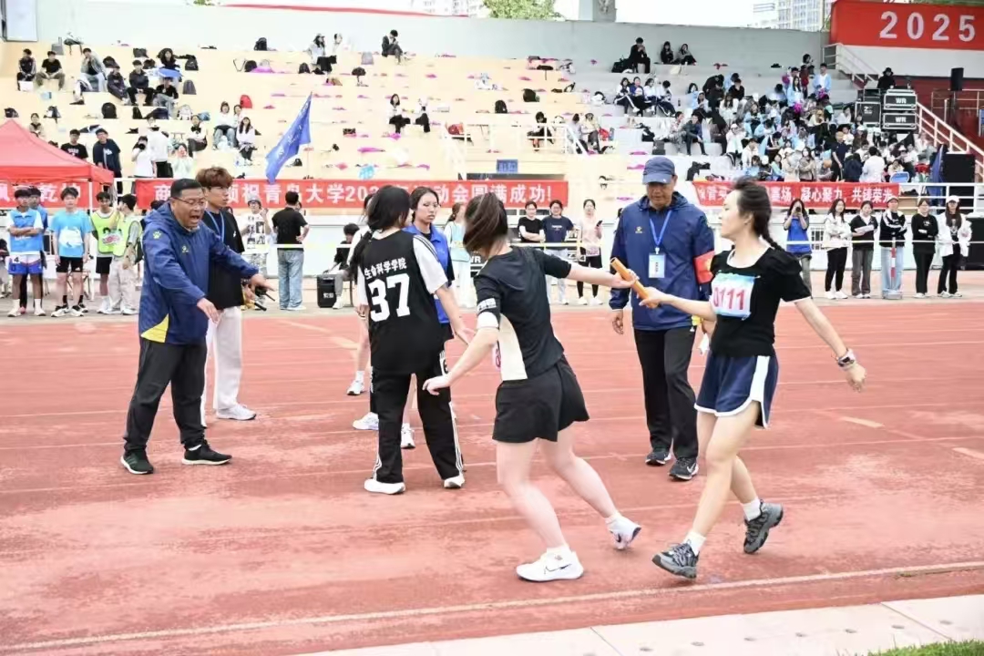 青岛大学2025年春运会开幕式精彩,团体赛成绩亮眼